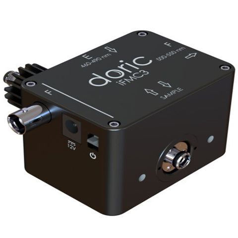 3 ports Fluorescence Mini Cube - Single Fluorophore – Doric Lenses