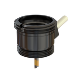 Twist-on Imaging Cannula with Fluid Injection