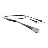 Cordons de raccordement à fibre optique à branchement diviseur
