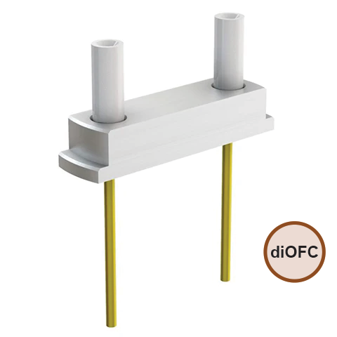 Dual Optofluid Cannulas with Interchangeable Injectors