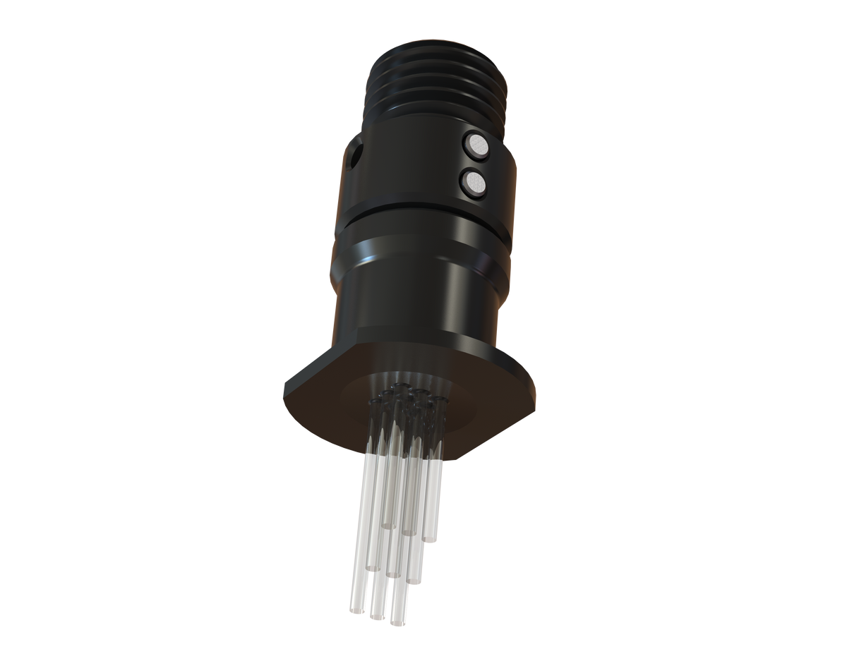 High-density Fiber-optic Cannula