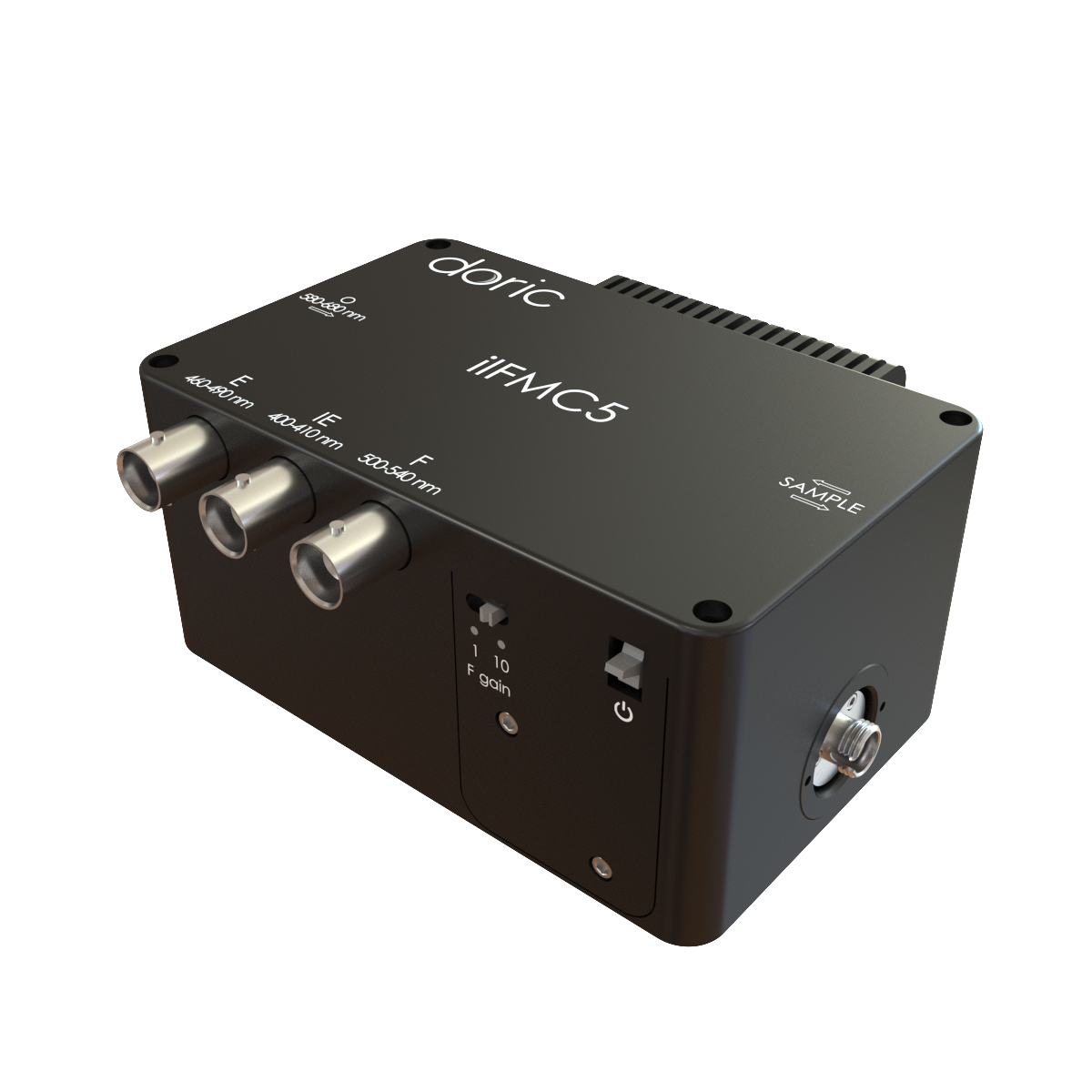 5 ports Fluorescence Mini Cube - GCaMP and Optogenetic stimulation