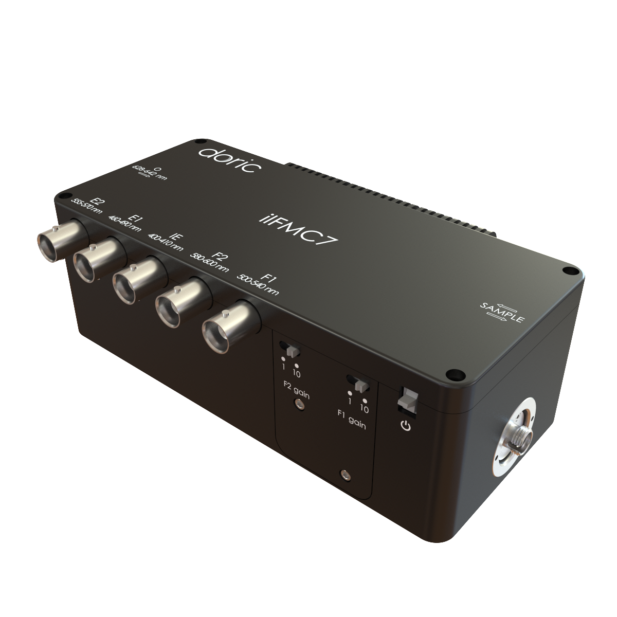7 ports Fluorescence Mini Cube - GCaMP