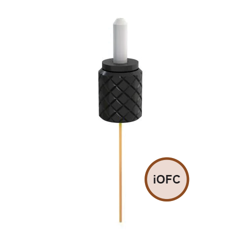 Optical injector for Optofluid Cannula with interchangeable injectors