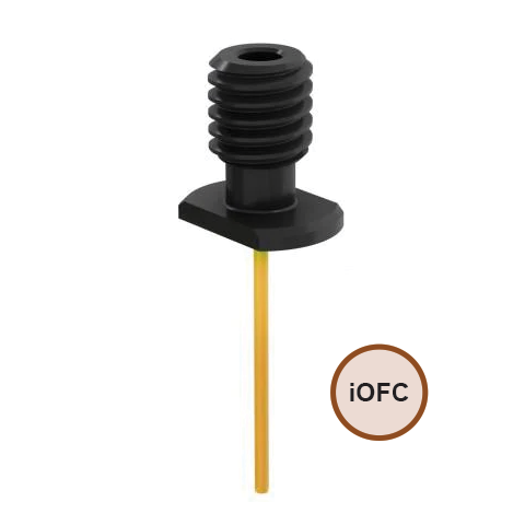 Optofluid Cannula with interchangeable injectors